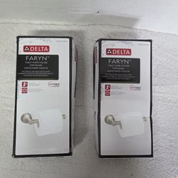 Delta Faryn Toilet Paper Holder  2 For $25 Brand New (Price Is Firm)