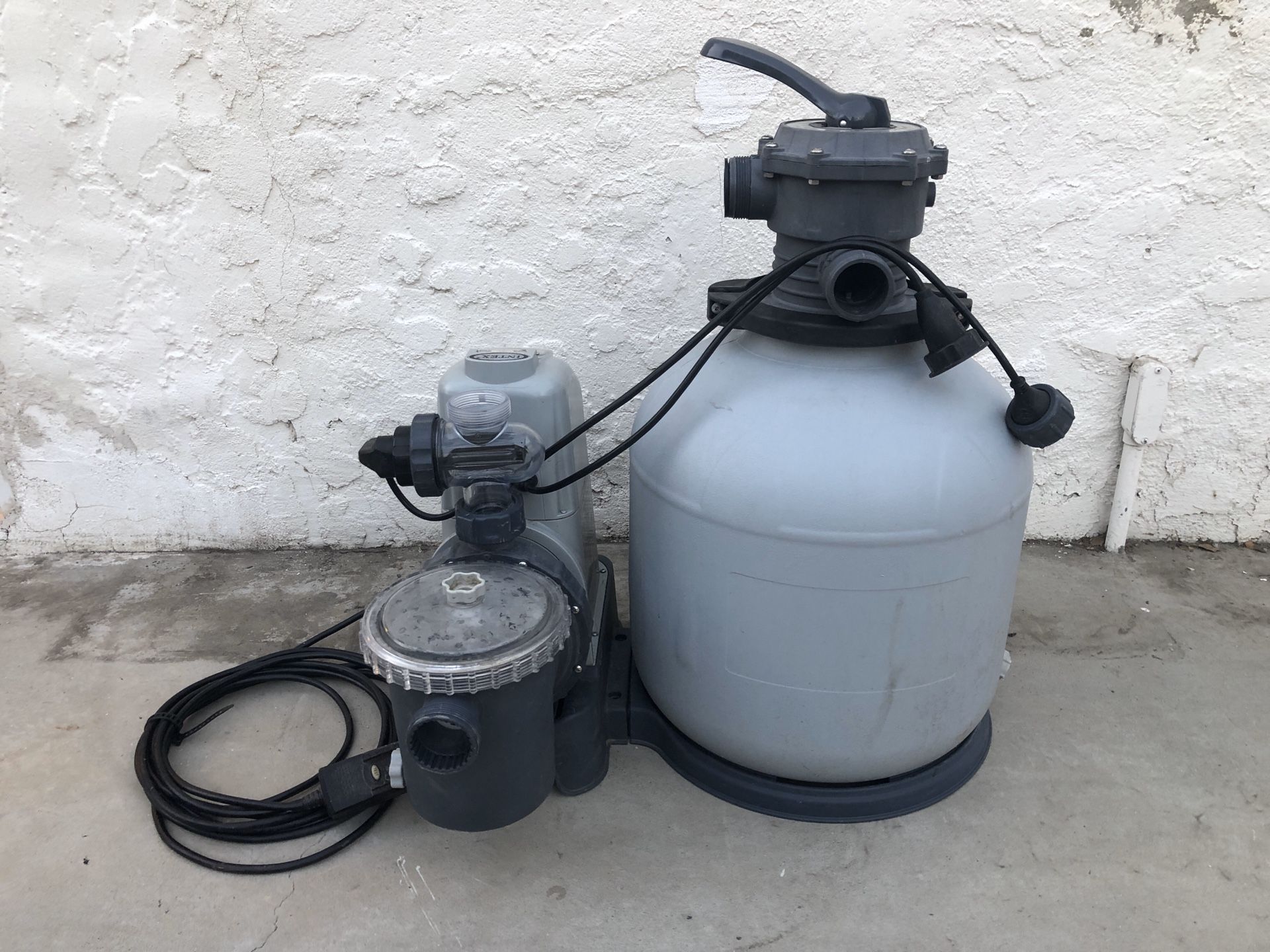 Intex Krystal Clear eco 201101 1500 GPH Sand Filter Pump & Saltwater