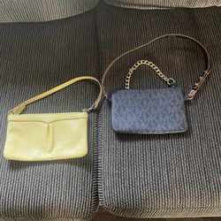 MK Purse and Yellow Purse