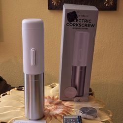 New Rabbit Brand Electric Corkscrew with Foil Cutter
