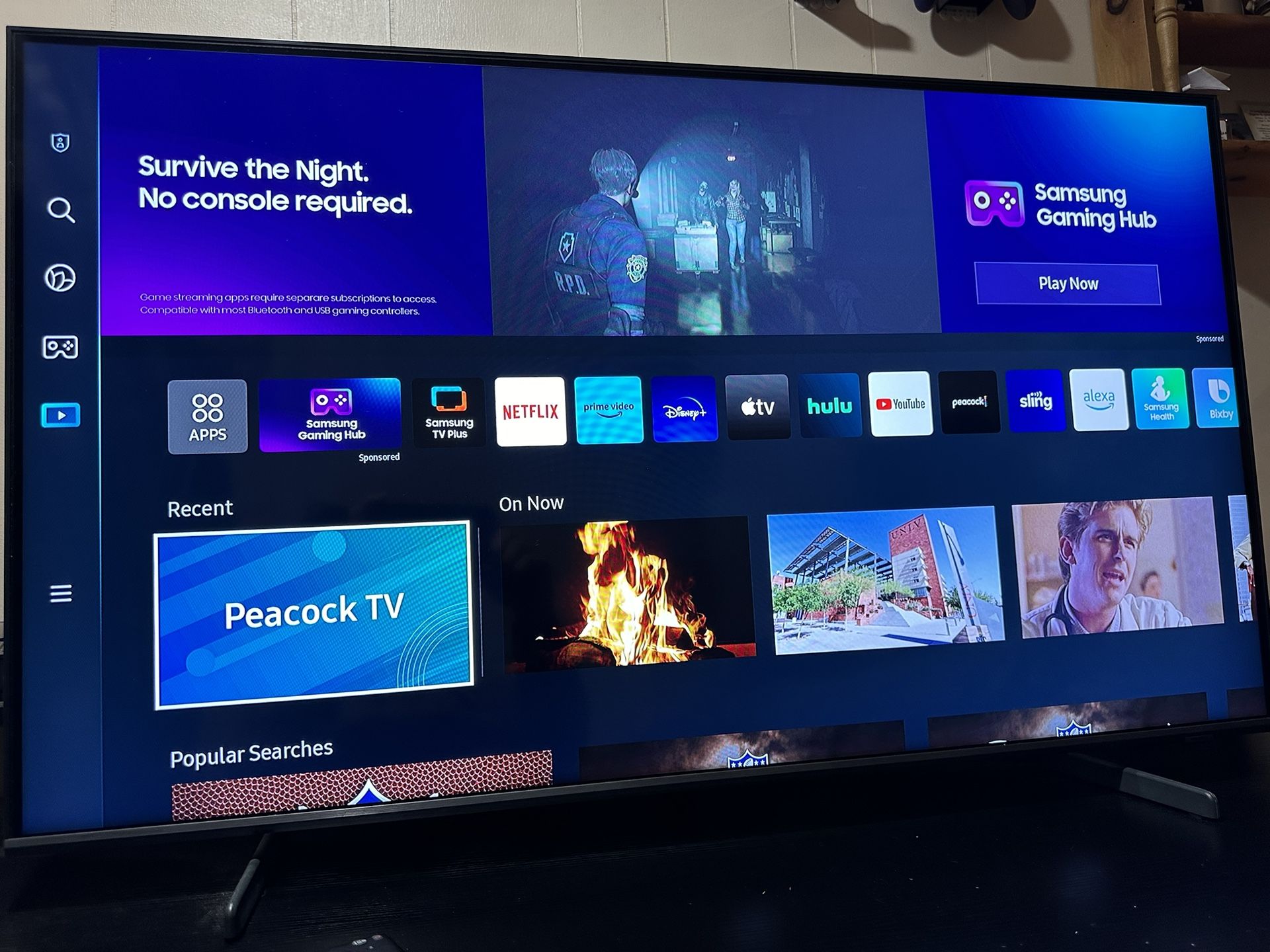 Samsung - 43" Class Q60C QLED 4K UHD Smart Tizen TV