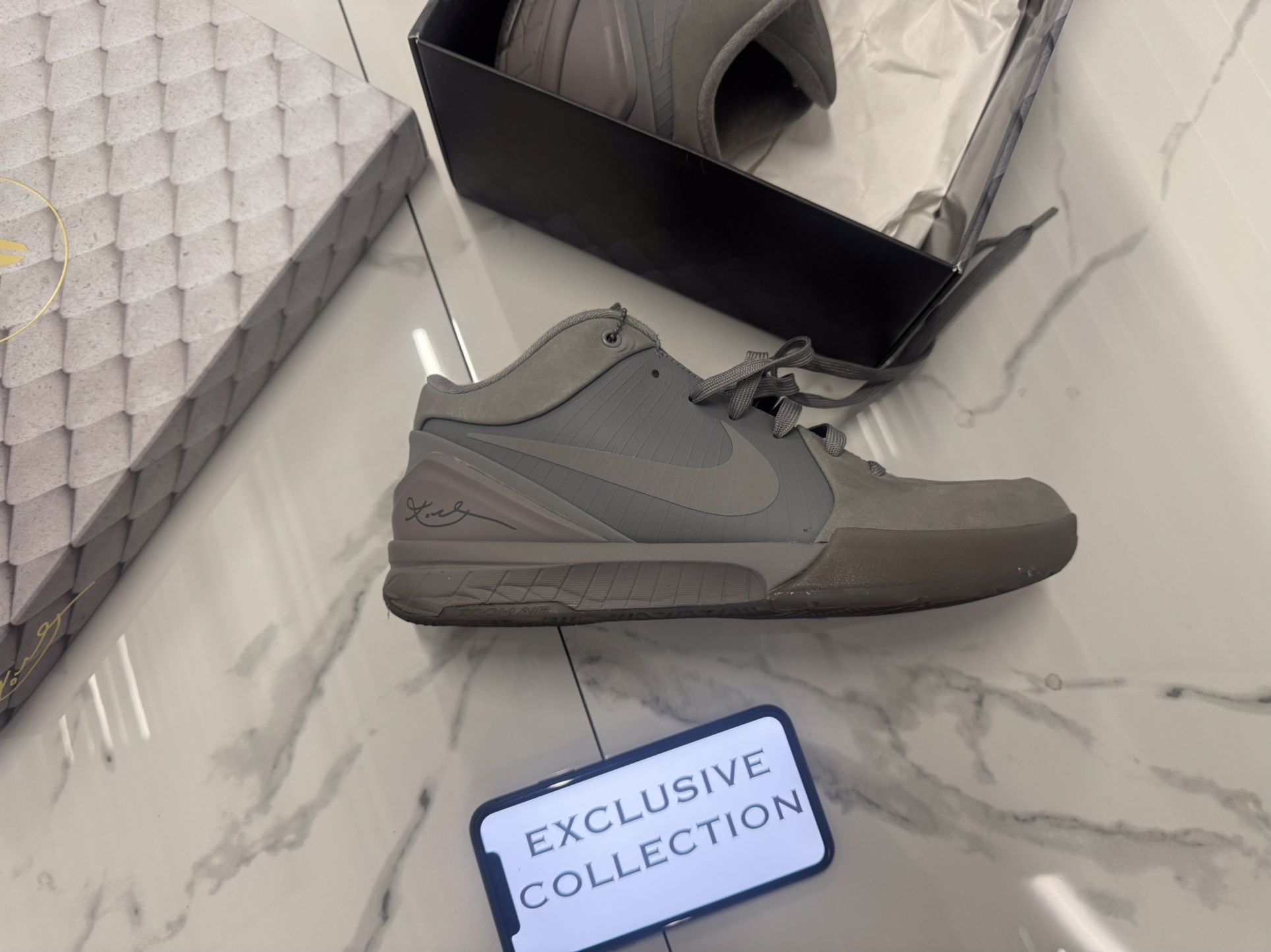 Nike Zoom Kobe 4 Fade To Black Mamba Collection