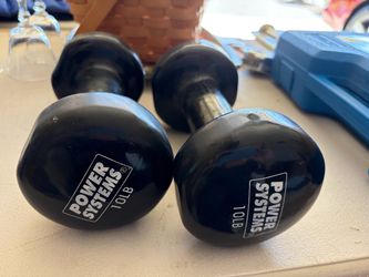 Pair of 10 lbs Power systems barbell