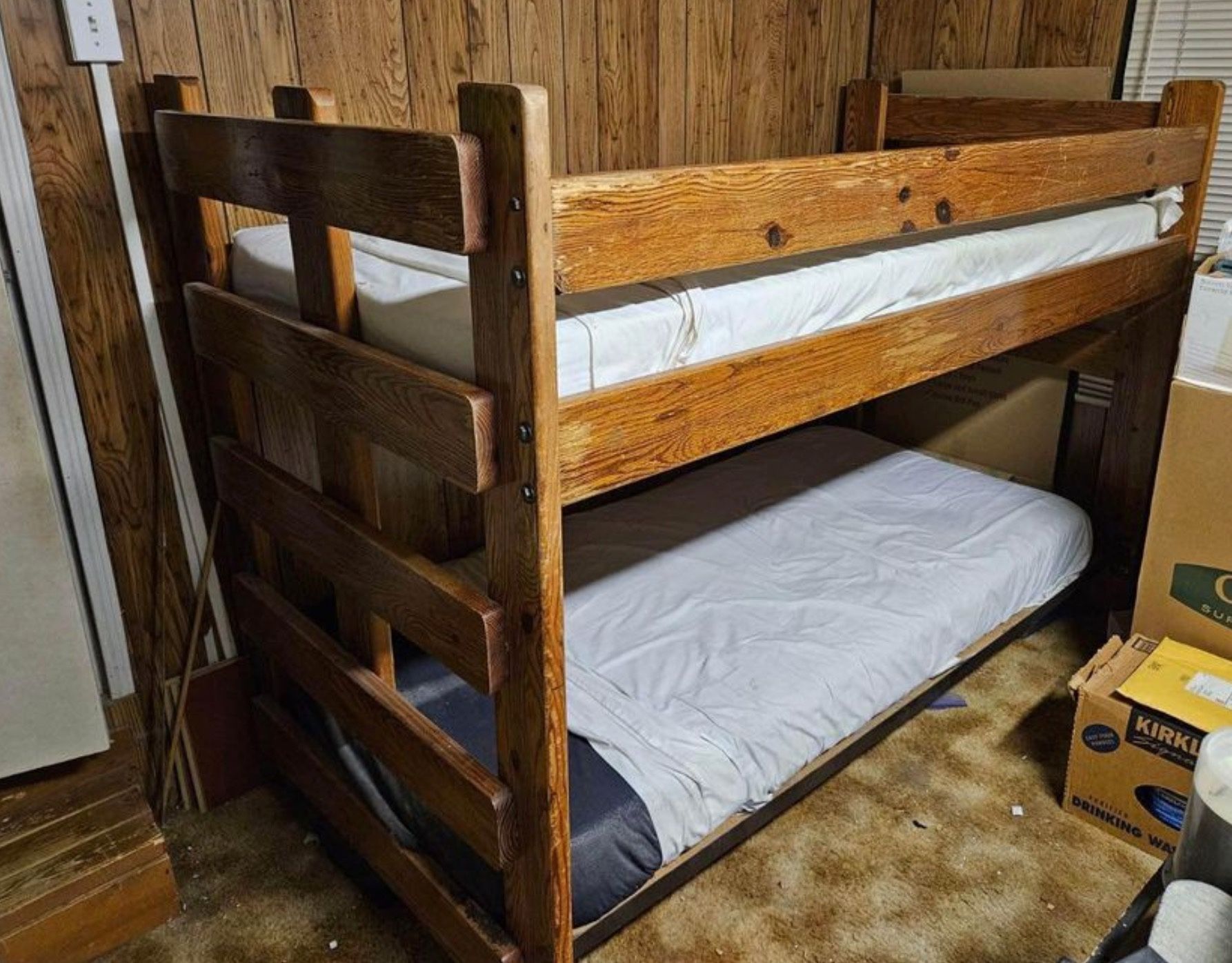 Bunk Bed Wood Frame