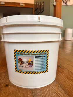 Dog-Gone-It Emergency Dog Kit – Complete Pet Disaster Preparedness Bucket