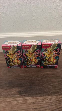 Pokémon TCG Mega Evolution Ascended Heroes Booster Bundle x3