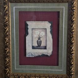 Pair of  Framed Artwork Titled Tuscan Still Life I & II