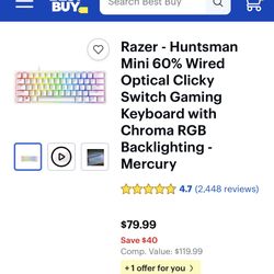 Razer Huntsman Mini Keyboard