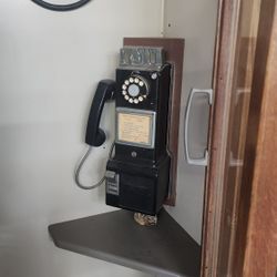 Old Phone Booth From Hotel 