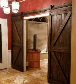 Custom barn doors