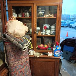 Antique china cabinet