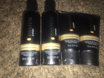 Pantene shampoo and conditioner