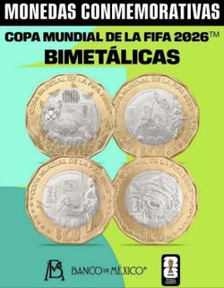 Monedas commemorativas Copa mundial FIFA