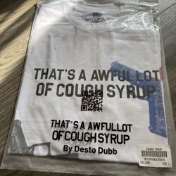 AWFUL LOT OF COUGH SYRUP
