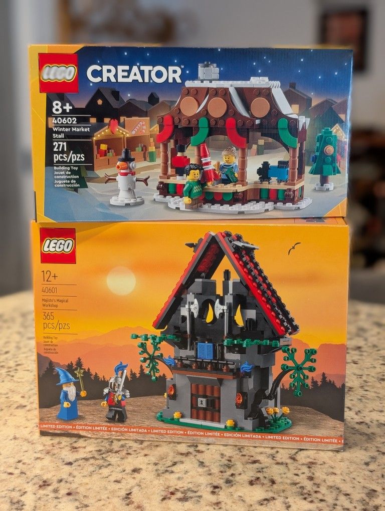 LEGO Majisto's Magical Workshop & Winter Market Stall