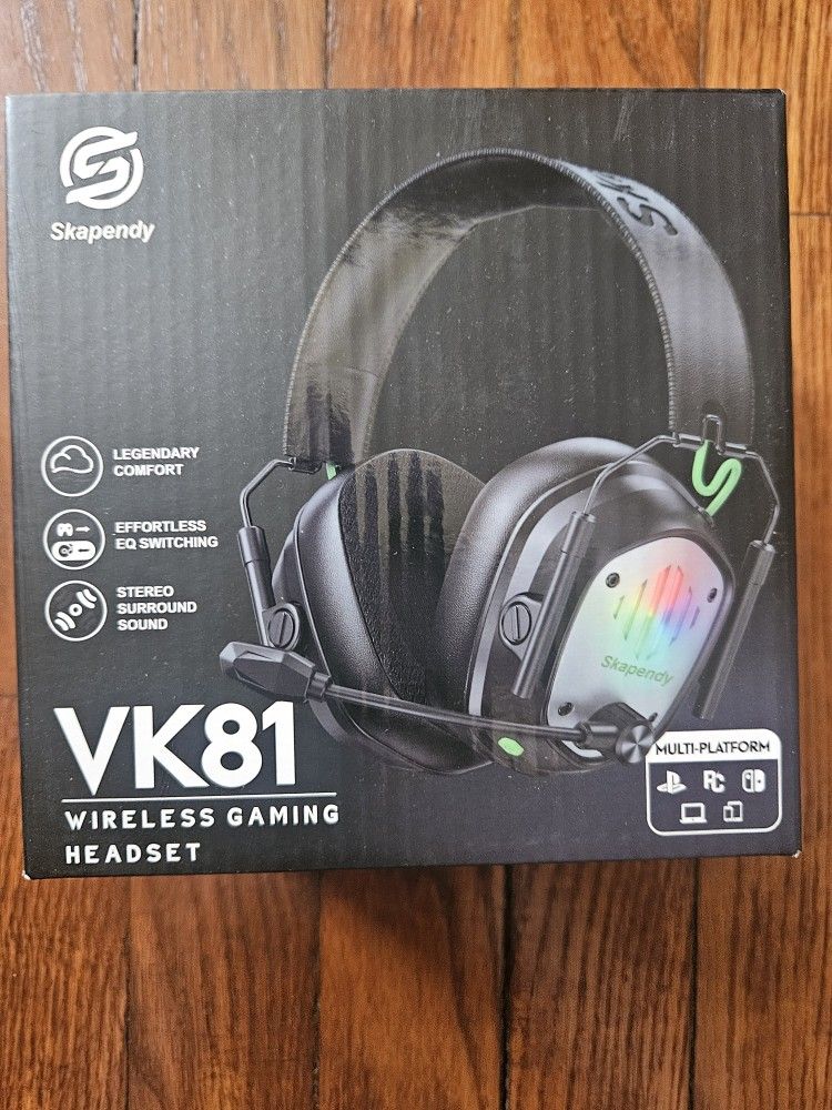 VK81 2.4GHz Wireless Gaming Headset