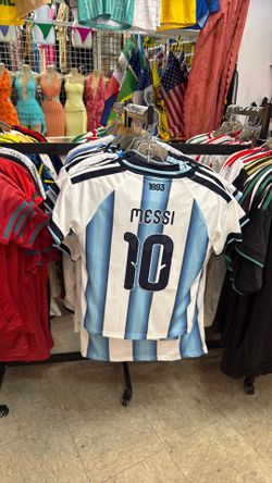 Messi Argentina playeras de soccer todas las tallas