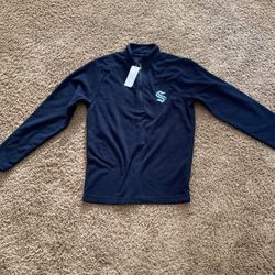Men’s small dark blue Kracken fleece