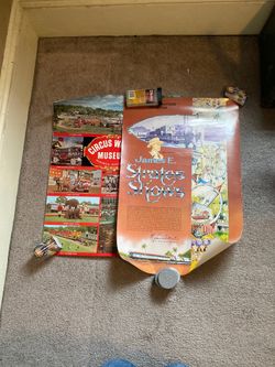 James e strate and circus world posters