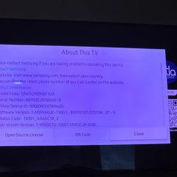 Samsung 65 Inch QLED 8K w/Samsung SOUND BAR 