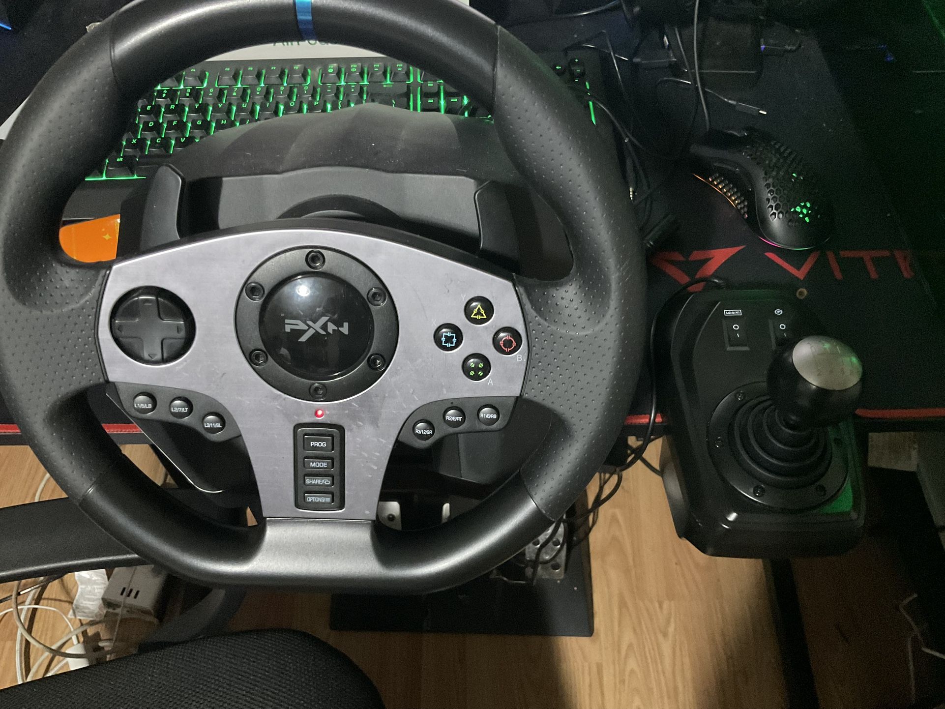 PXN STEERING WHEEL, PEDAL & SHIFTER