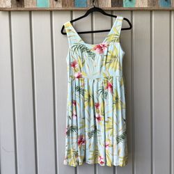 Sunrise Casuals Floral Hawaiian Dress