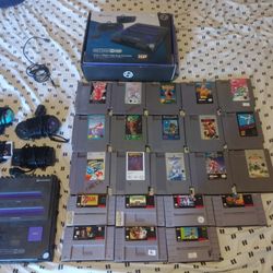 Super Nintendo & Nintendo Game System In  One Console With Games!