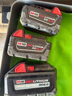 Milwaukee batteries