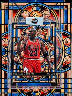 Michael Jordan Custom Blast Bulls #23 Card