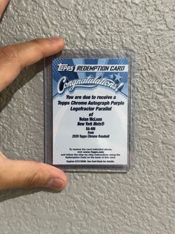 Nolan McLean logo fractor /75 auto redemption