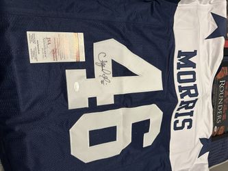 Alfred Morris Autographed COWBOYS jersey