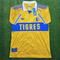 Tigres fan edition Jersey slim fit size L 
