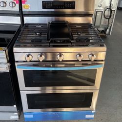 Samsung Gas Stove Doble Oven With Air Fry
