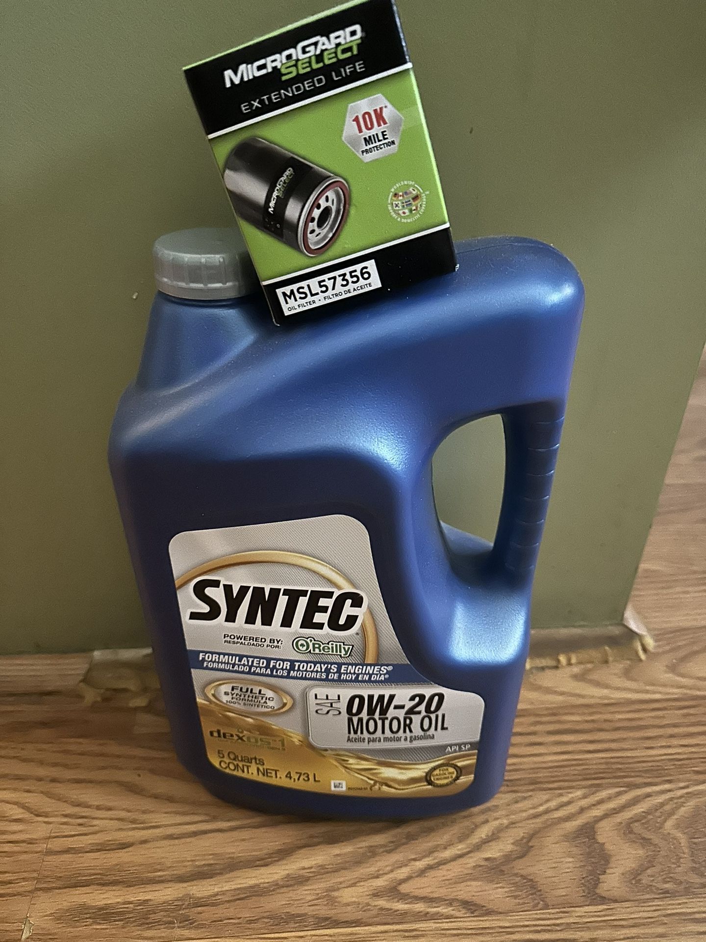 Oil & Oil Filter