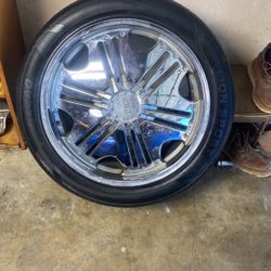Chevy Tahoe R22 Tires LEAO Rims Included 