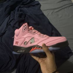 Pink Jordan NYC 5’s 9.5