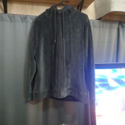 Velvet Like Hoodíe(Blue)