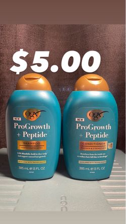 OGX ProGrowth + Peptide Shampoo & Conditioner Set $5.00