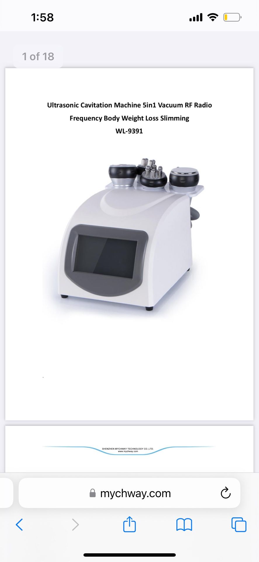 5 in 1 Slimming Machine Model 9391