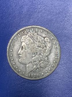 1880 P silver Morgan