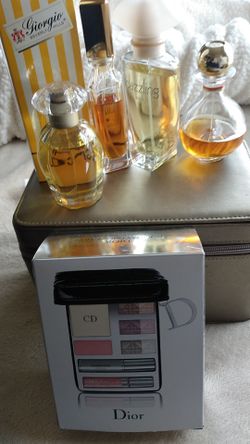 Designer Spray Perfumes and Dior Palette