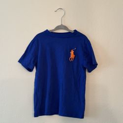 Polo Ralph Lauren 3T Baby Boy Toddler Periwinkle Blue T-Shirt, New Without Tags