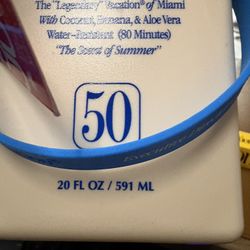 Vacation Body Lotion with SPF 50/Chandonmay Lip Oil SPF 30