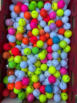 50pcs Mixed Golf Balls.. Perfect for Range and Practice Golf Balls.. In good condition clean and ready to use