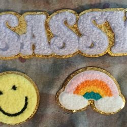 TerryCloth Iron On Appliques 