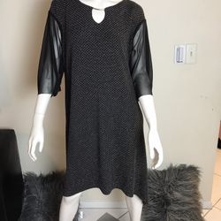 Ruby Red Women’s Black/gold Dress/size L