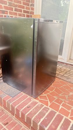 Haier Mini Fridge Stainless Steel