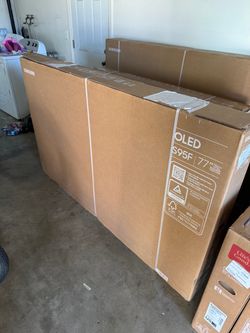 New Samsung - 77” Class S95F OLED 4K Glare-Free TV with SamsungVisionAI (2025)