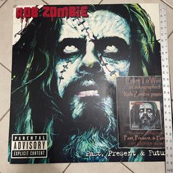 Rob Zombie: Past, Present & Future poster board