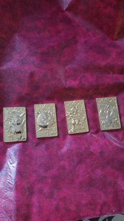 23k Gold plated pokemon cards